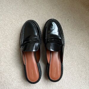 Reformation Black Loafers